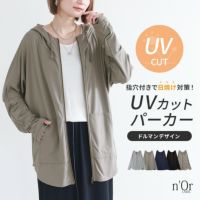 nOrLABEL(ノアールレーベル)ドルマン指穴UVパーカー