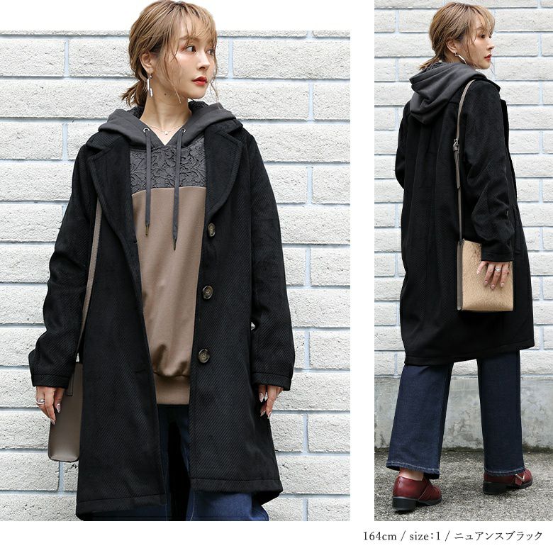 n'OrLABELロングジャケットコート』レディースファッション通販サイト 