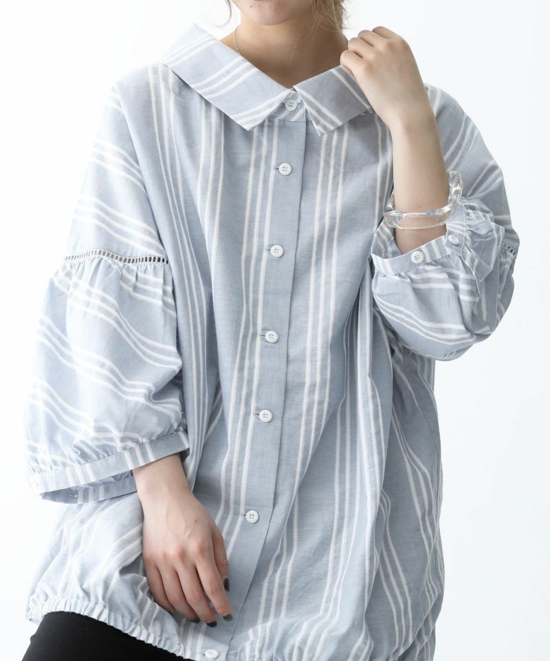大人女子のパフスリーブブラウス n'OrLABELふんわりパフスリーブブラウス ブラウス レディース トップス 春夏 七分袖 長袖 襟付きシャツ パフ袖 はしごレース ギャザー ドルマン きれいめ お買得 大人女子のパフスリーブブラウス n'OrLABELふんわりパフスリーブブラウス ブラウス レディース トップス 春夏 七分袖 長袖 襟付きシャツ パフ袖 はしごレース ギャザー ドルマン きれいめ お買得