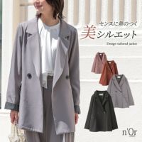 nOrLABEL(ノアールレーベル)美シルエットテーラードジャケット