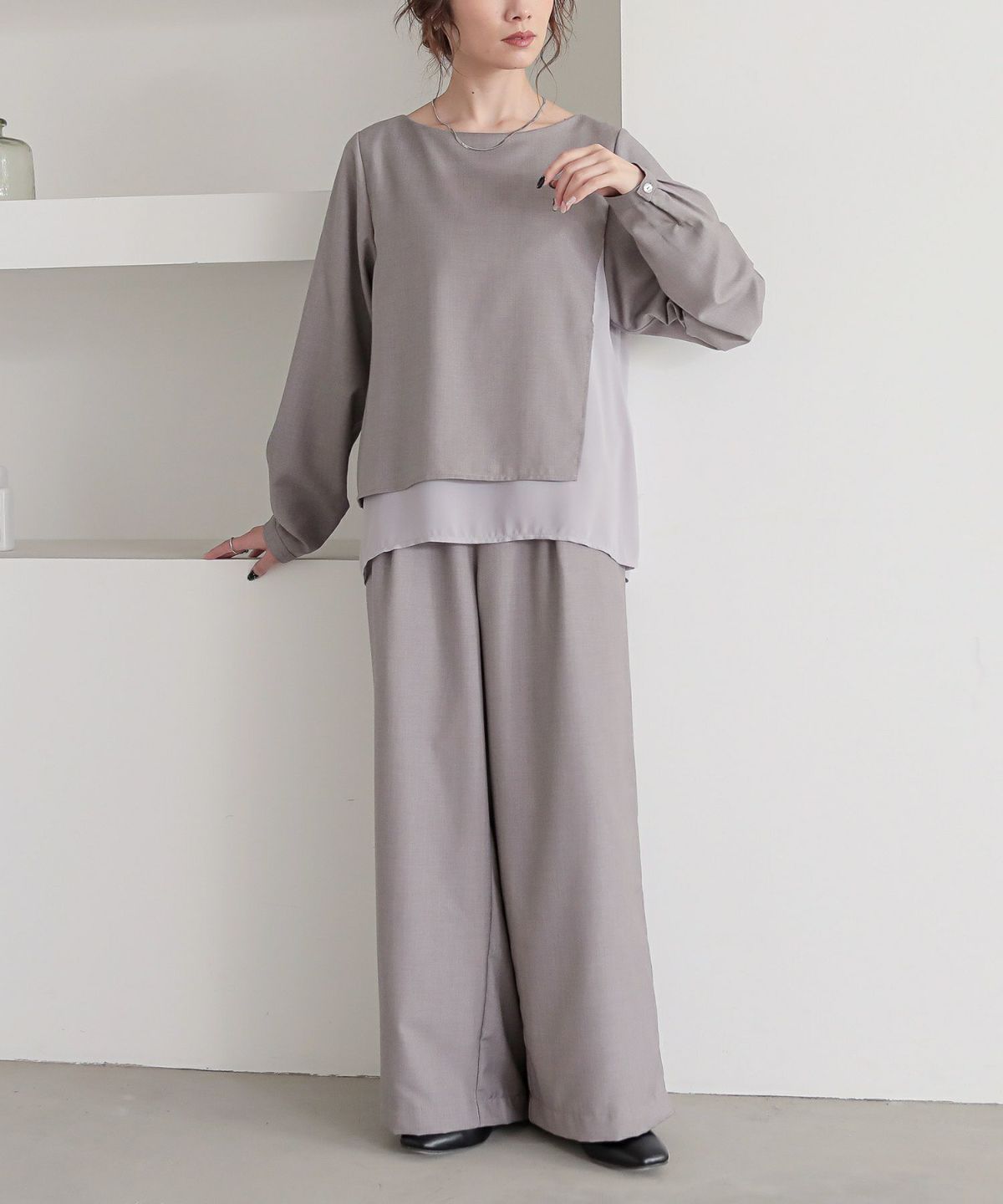 シフォンドッキングセットアップ 1(M~L) ライトグレー シフォンドッキングセットアップ 1(M~L) ライトグレー