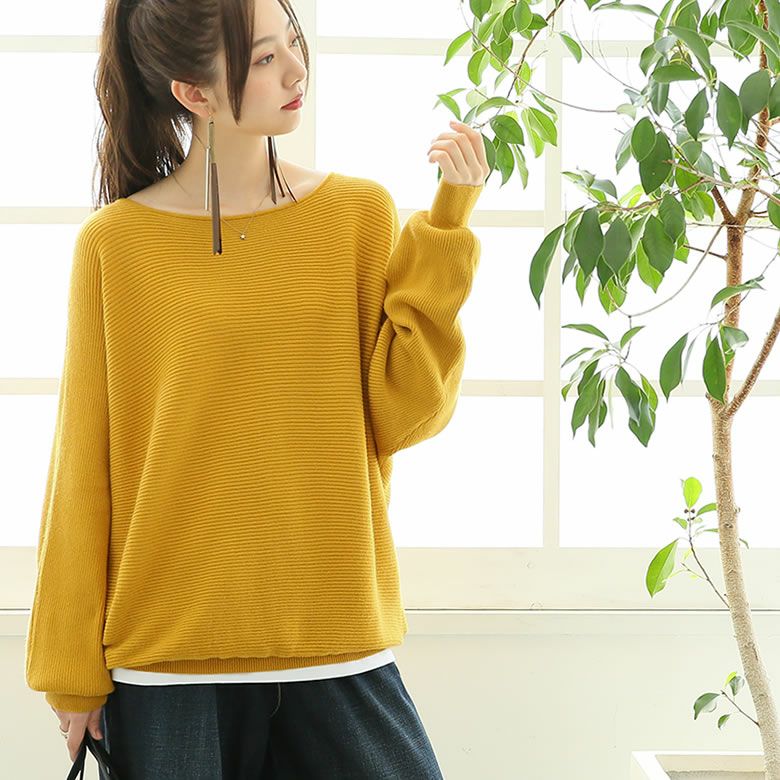 刺繍ドルマンニット | ニット | Noela OFFICIAL WEB STORE