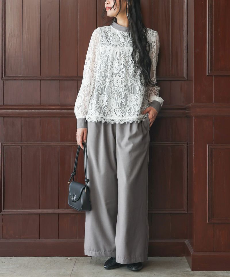 n'OrLABELレースデザインセットアップ』