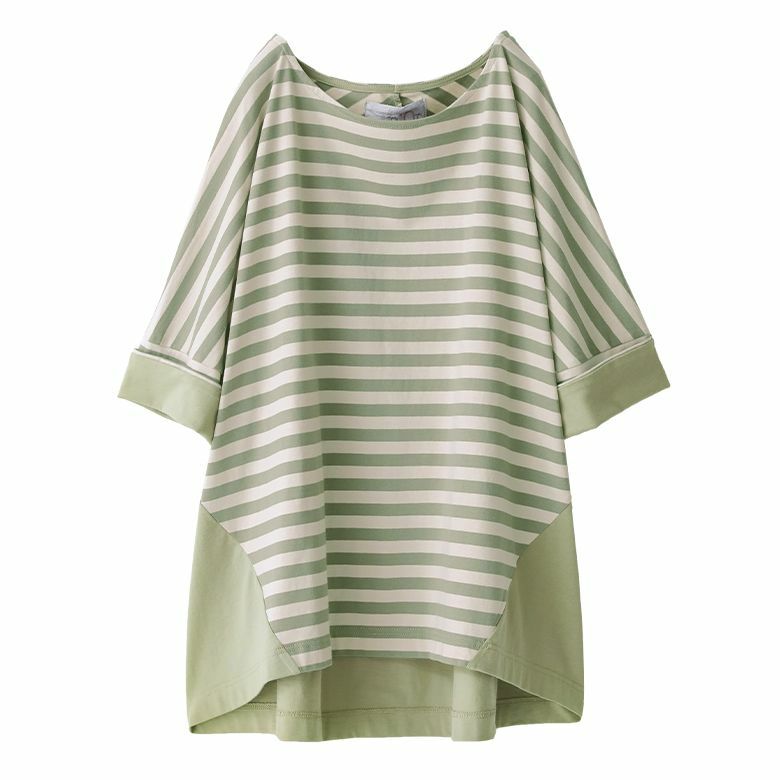 セール】ボーダーU/NロンT（Tシャツ/カットソー）｜NO ID