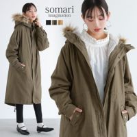 somari imaginationライナー付き3wayモッズコート