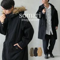 somari imaginationライナー付き3wayモッズコート