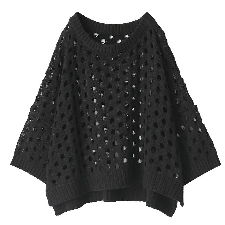 n'OrLABEL Perforated Design Knit 