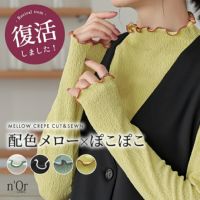 nOrLABEL(ノアールレーベル)配色メローカットソー