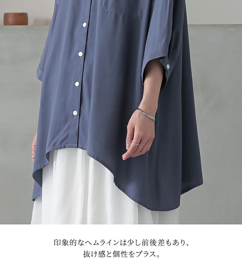 【AURALEE】オーラリー長袖シャツ 左胸ポケット付き AURALEE】オーラリー長袖シャツ 左胸ポケット付き トップス