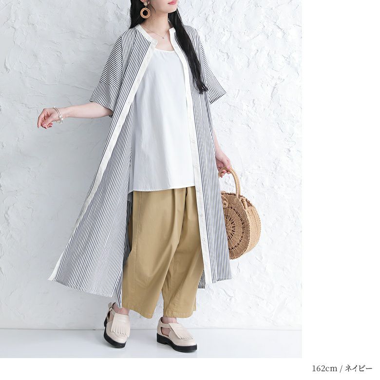 BURBERRY ストライプ柄 ワンピース UK6 シルク 1121202670019.jpg