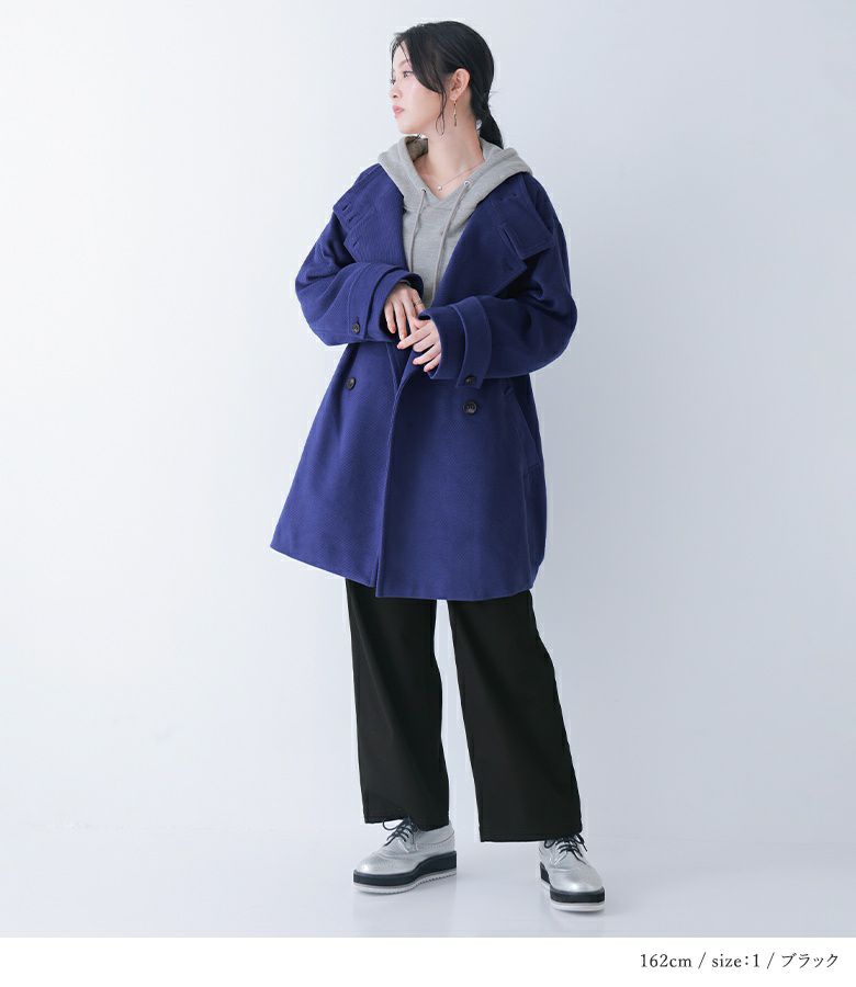 n'OrLABEL裏ベロアぽかパンワイドパンツ』