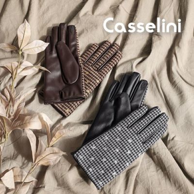 Casselini星モチーフ刺繍グローブ』