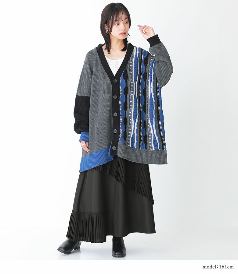 ANAYI（アナイ）の「【WEBカラー別注】ブッチャーフレアプリーツ