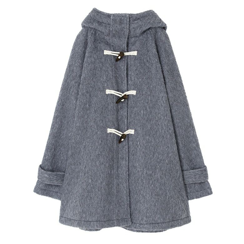 シャギーフードダッフルコート』