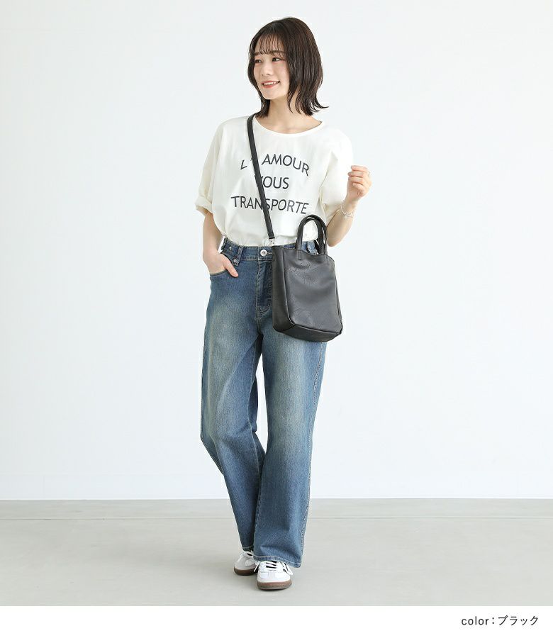 n'OrLABEL2way縦型ショルダーバッグ』