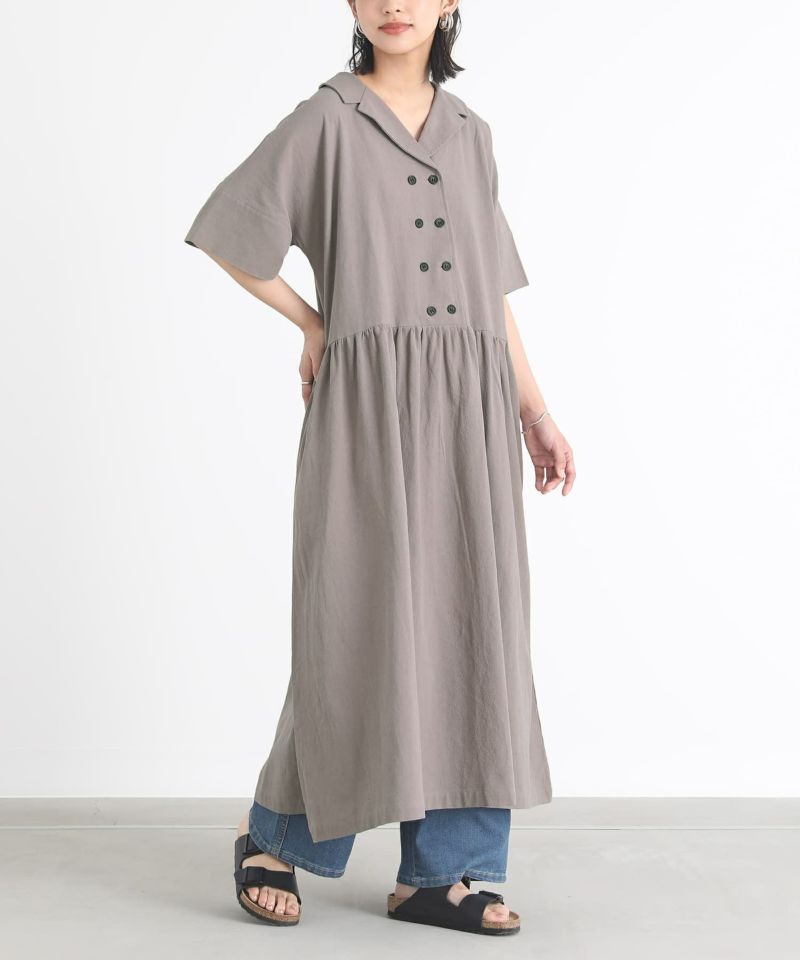 オーラリー オープンカラー ロングシャツワンピース ベルト付 ブラック 1 000000060637-21-l.jpg?t=