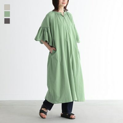 ZARA <新品未使用> オリーブグリーン シャツワンピース XS