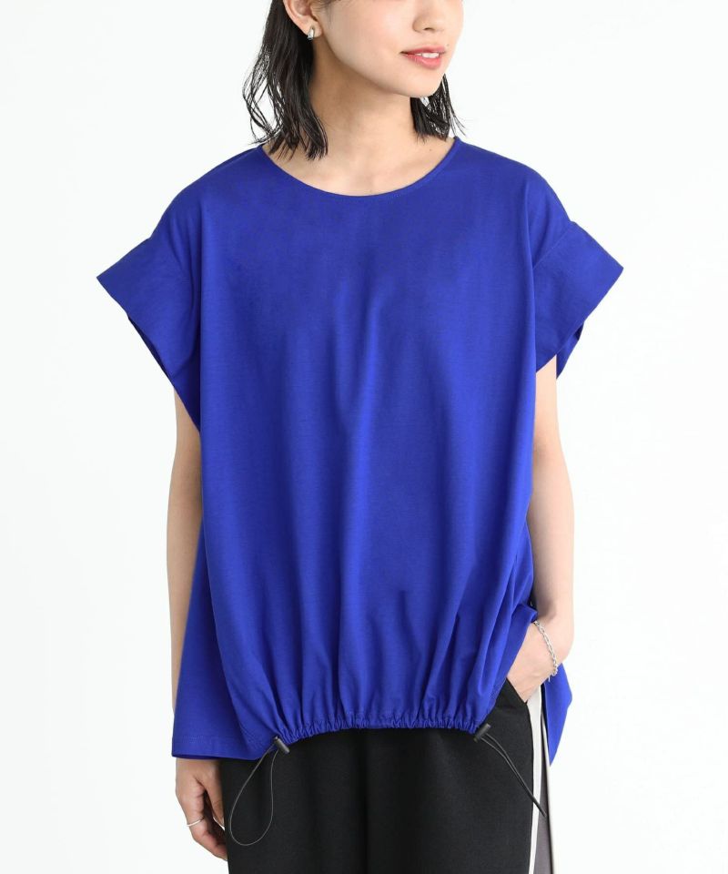 tシャツ 「追加」手洗い可 / 裾ドロストロンTEE レディース 裾ドロストデザインTシャツ』