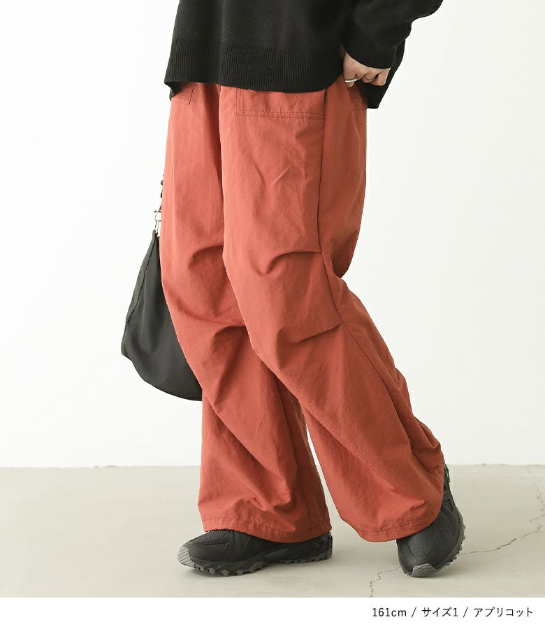廃盤★vermo nylon pants ナイロンパンツ パラシュートパンツ ユニセックス）ナイロンカーゴパラシュートパンツ