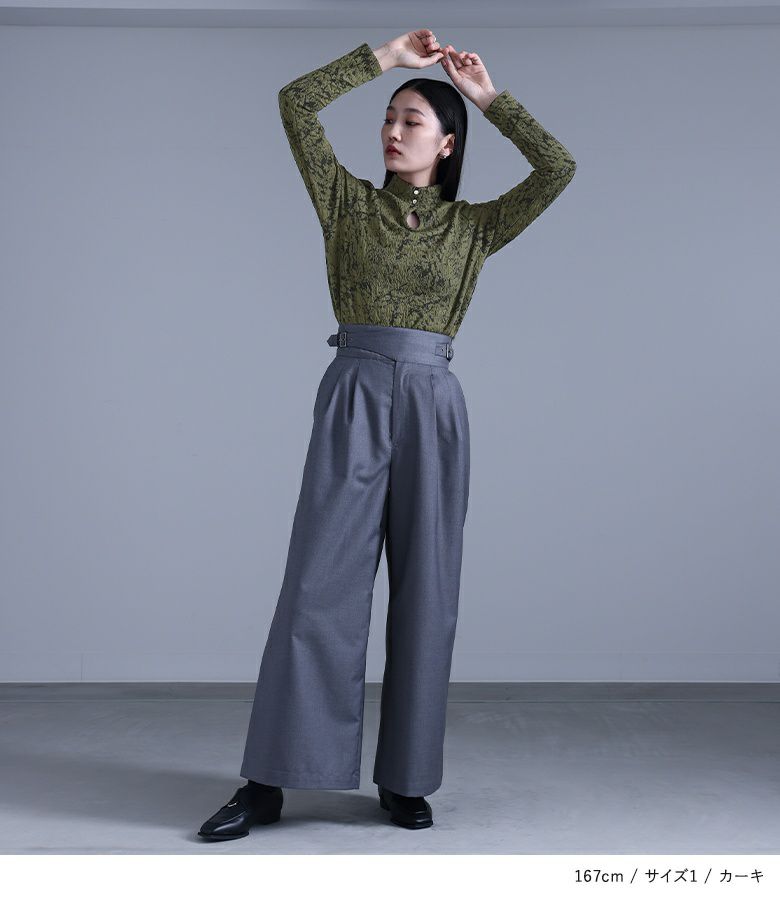 新品タグ付✨23年✨アシンメトリー✨ANEI 長袖カットソー 切替