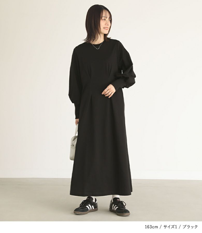 NORALEE ワンピース n'OrLABELウエスト絞りワンピース』