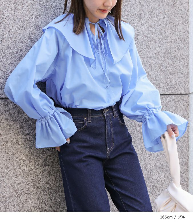 OHGA WAFFLE BLOUSE 新品 - メルカリ