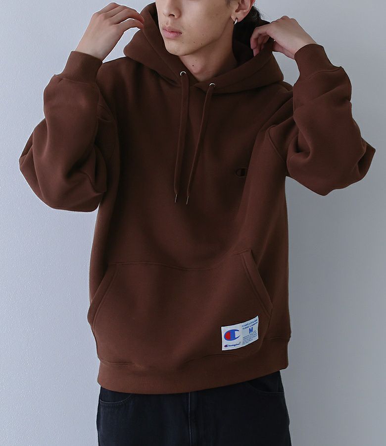 Championフーディースウェットトップス【50】 M ダークブラウン Championフーディースウェットトップス【50】 M ダークブラウン