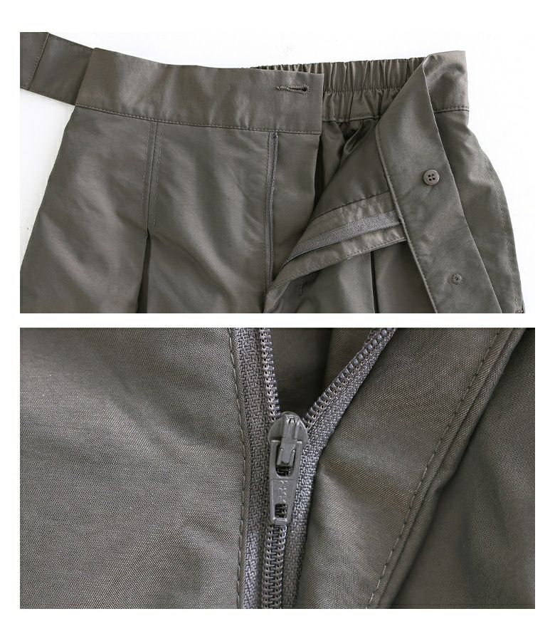 n'OrLABEL玉虫ツイルタックパンツ』