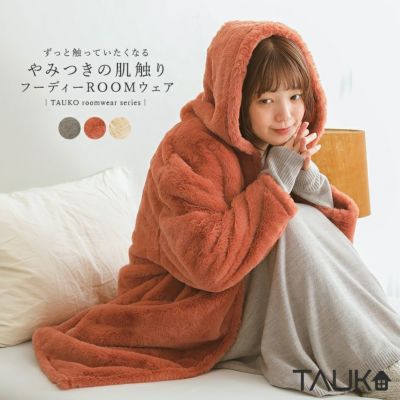 【wafu】フード付きルームウェア　アッシュパール wafu】フード付きルームウェア アッシュパール Amazon.co.jp