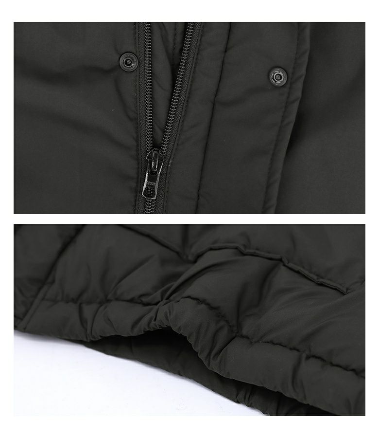 n'OrLABELスタンドカラー中綿ブルゾン』