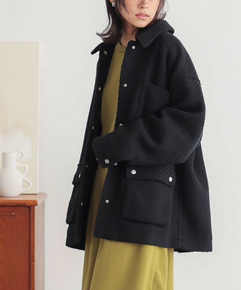 n'OrLABELツイードブルゾン』