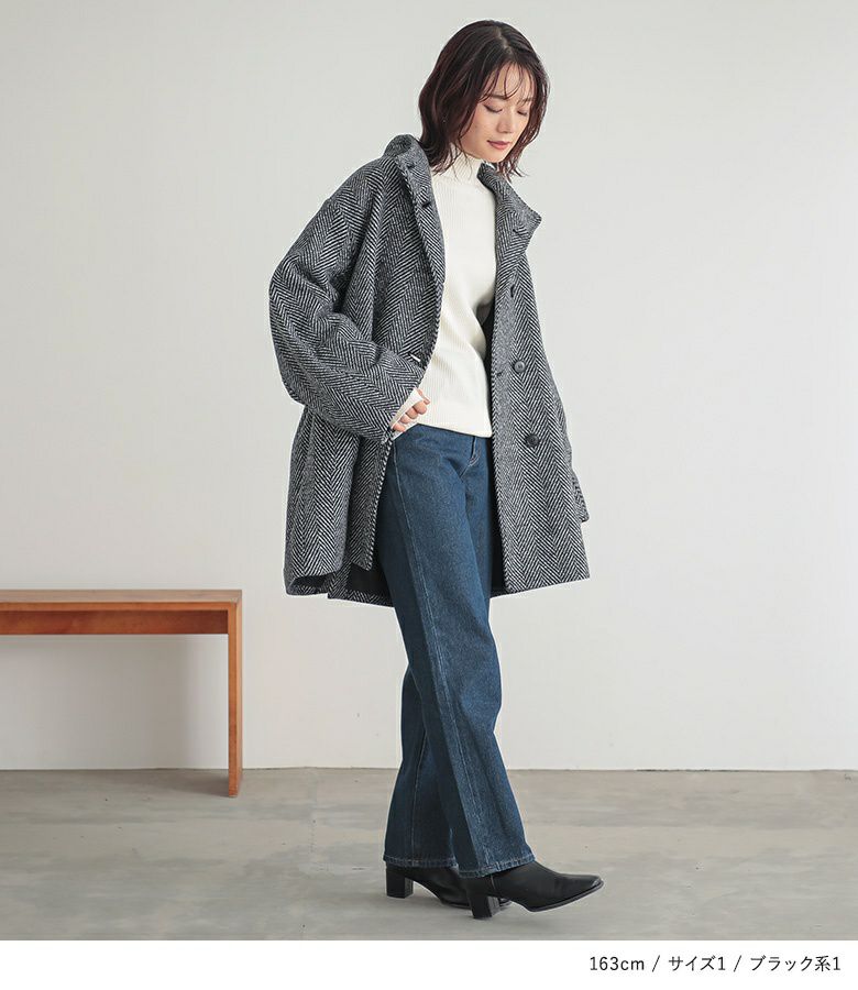 OLLEBOREBLA コートジャケット　スタンドカラー　ぶたさんぬいぐるみ ルルリボン ぬいぐるみケープ M ホワイト| FUKUYA ONLINE フクヤオンライン