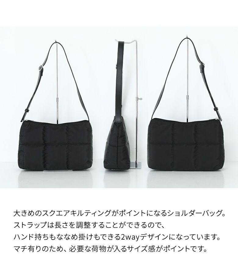 n'OrLABELキルティングショルダーバッグ』