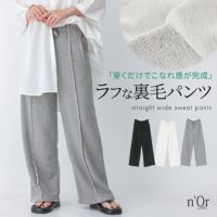 nOrLABEL(ノアールレーベル)アウトラインスウェットパンツ