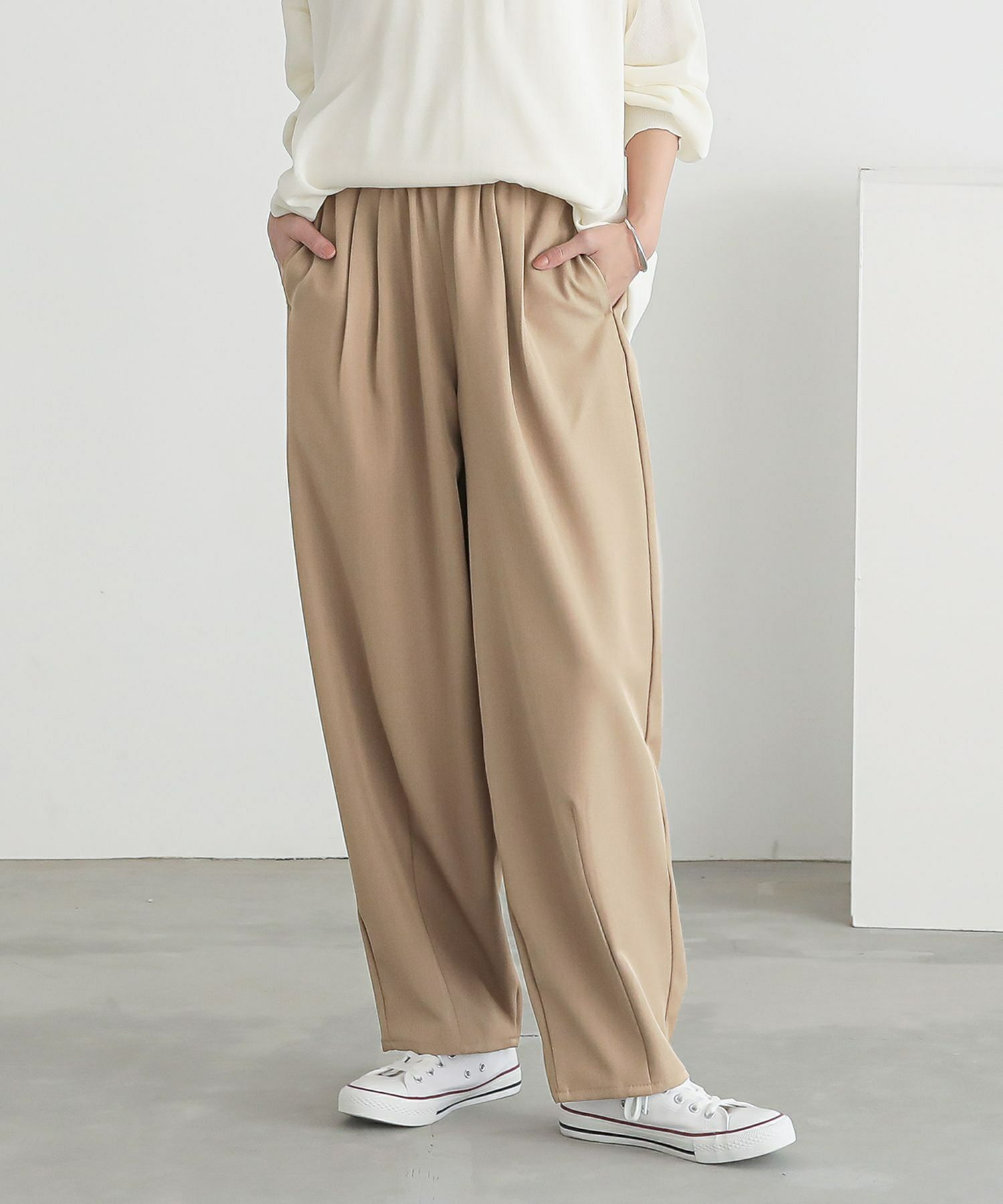 n'OrLABELコクーンイージーパンツ』