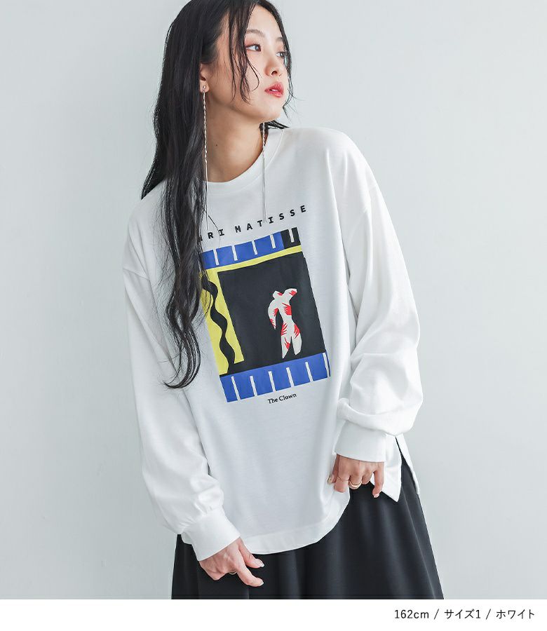 n'OrLABEL絵画プリントロンT』