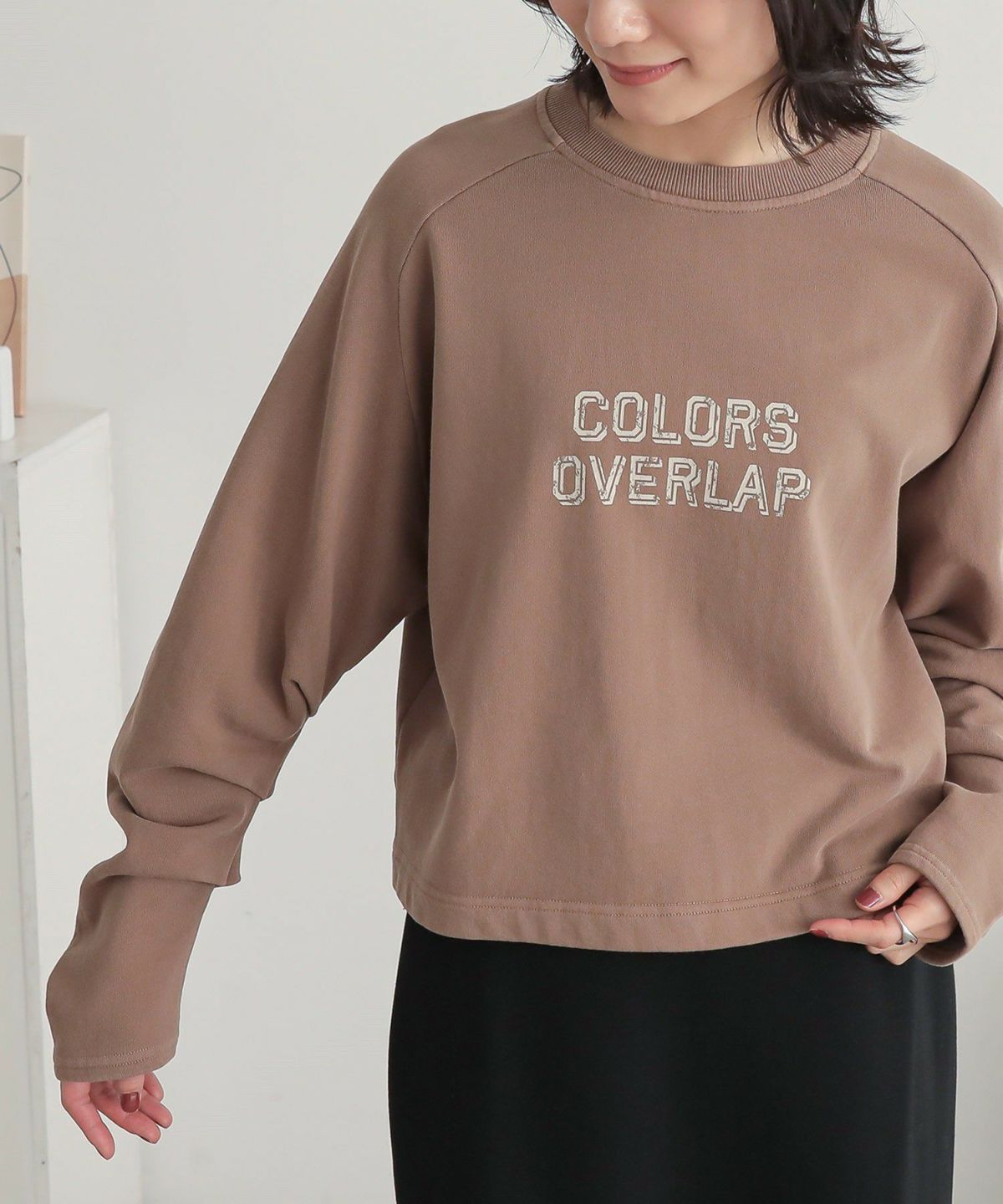 ピグメントロゴスウェット【30】【SALE】 1 ベージュ ピグメントロゴスウェット【30】【SALE】 1 ベージュ