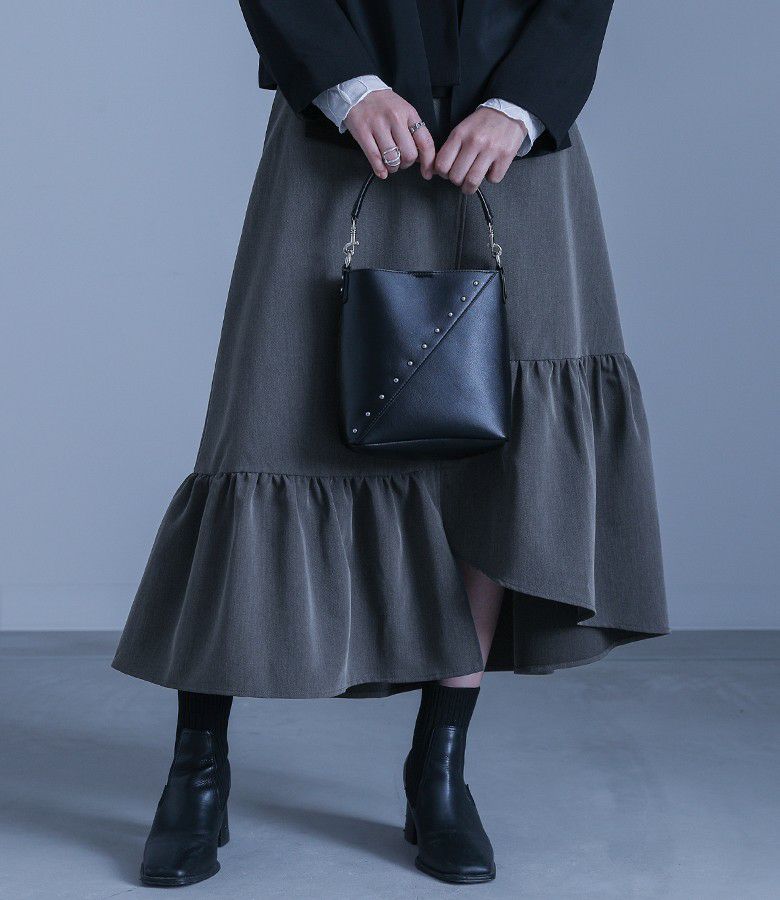 kOhAKUリサイクルレザースタッズバッグ』