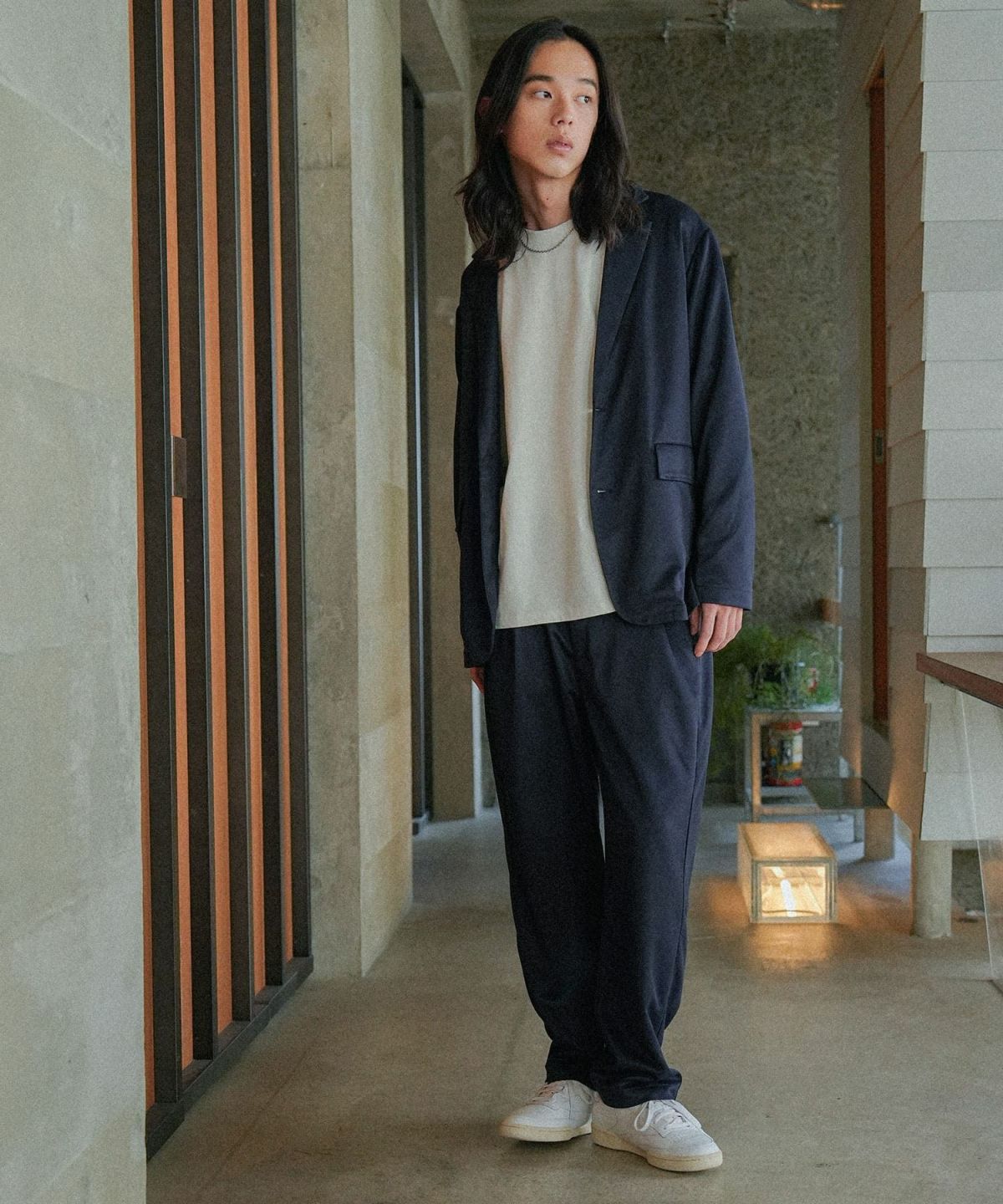MDRストレッチジャケットセットアップ【40】 M ネイビー MDRストレッチジャケットセットアップ【40】 M ネイビー