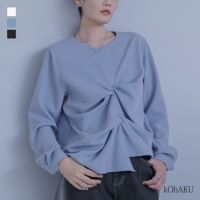 kOhAKU(コハク)ツイストブラウス