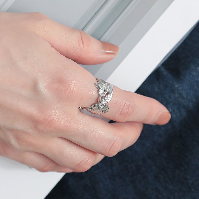 リーフモチーフリング