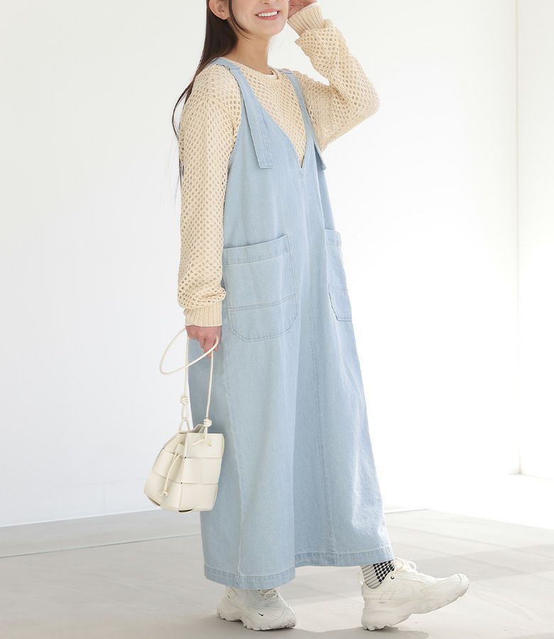 OUKA SELECT(オウカセレクト)【40】【SALE】 M サックス OUKA SELECT(オウカセレクト)【40】【SALE】 M サックス