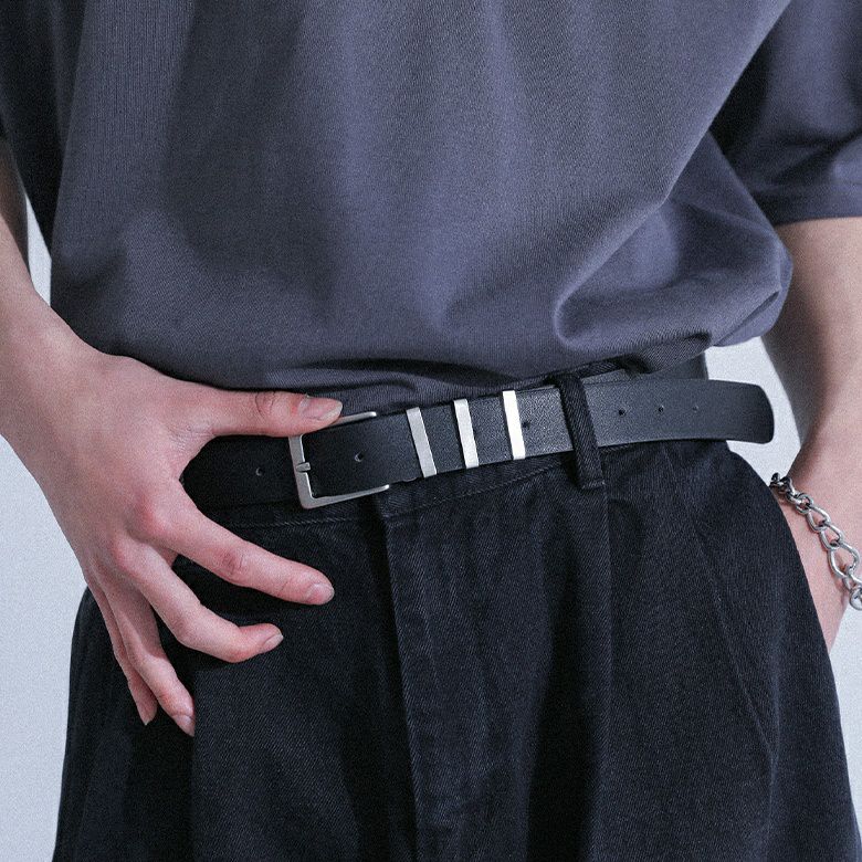 3連バックルベルト