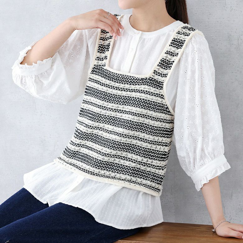 クロシェ風ビスチェ』