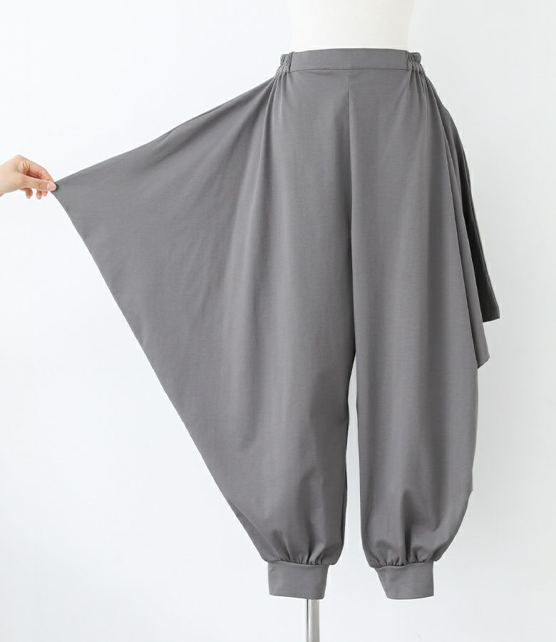 【萌MOYURU センソユニコ】　サルエルパンツ 新品　タグ付き レイヤーサルエルパンツ デニム - TAKASHIRO SENKO online shop