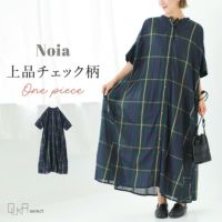 OUKA SELECTチェック柄ワンピース