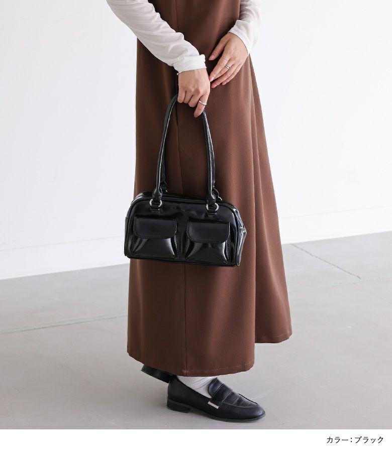 ★激レア★非売品【新品】アメリカ・シアトル警察　公式ボストンバッグ ブラック AVIREX レザーミニボストンバッグ