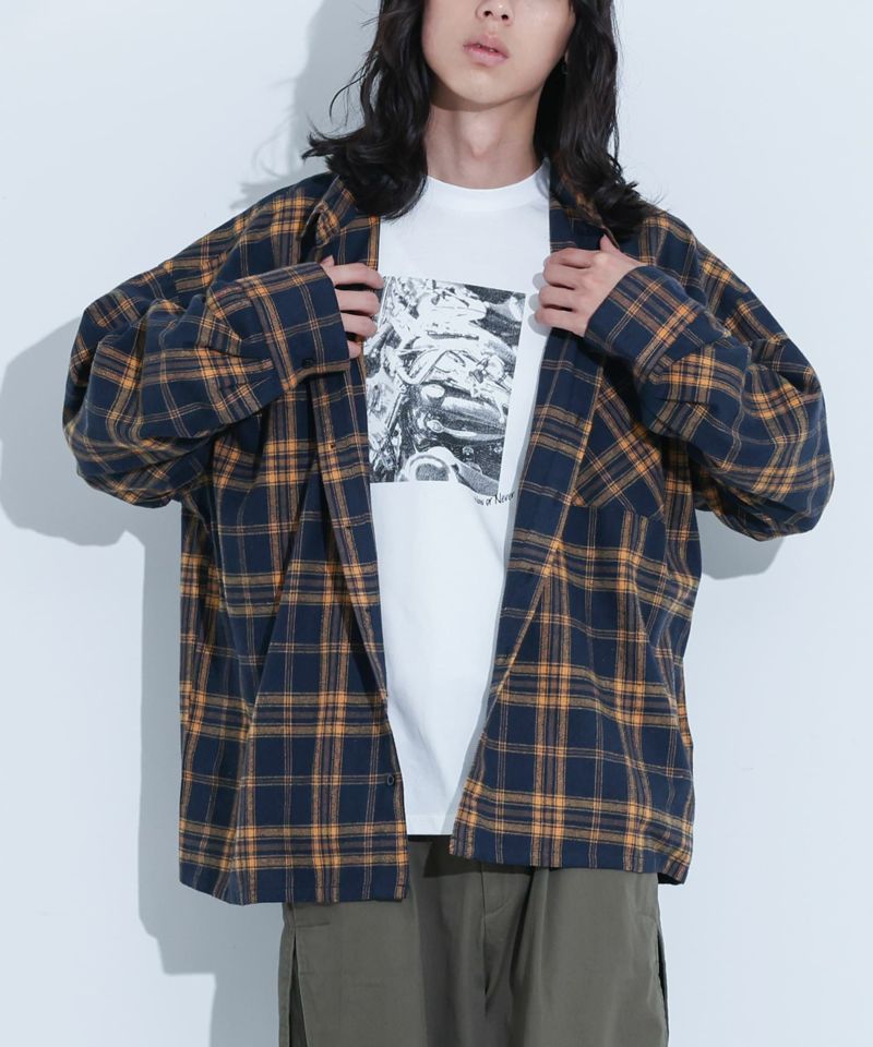 MDRチェックネルシャツ』