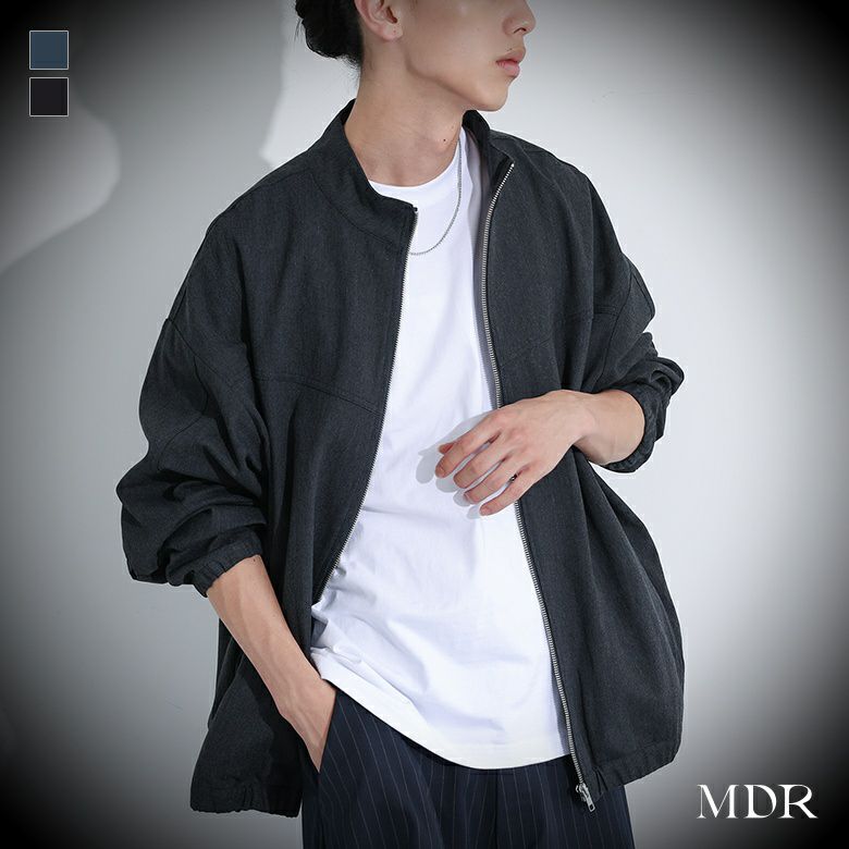 MDR(エムディアール)カツラギスタンドネックブルゾン