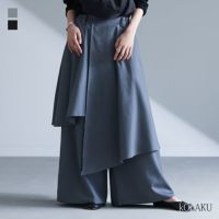 kOhAKU(コハク)アシンメトリーレイヤーパンツ